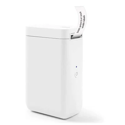 NIIMBOT D101 Thermal Inkless Mobile Printer with Roll - White